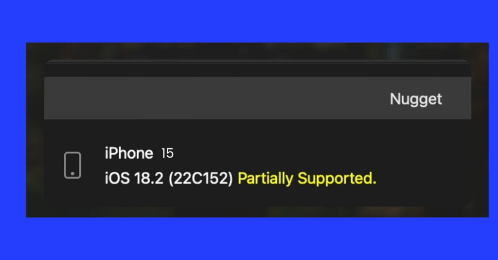 nugget ios 18