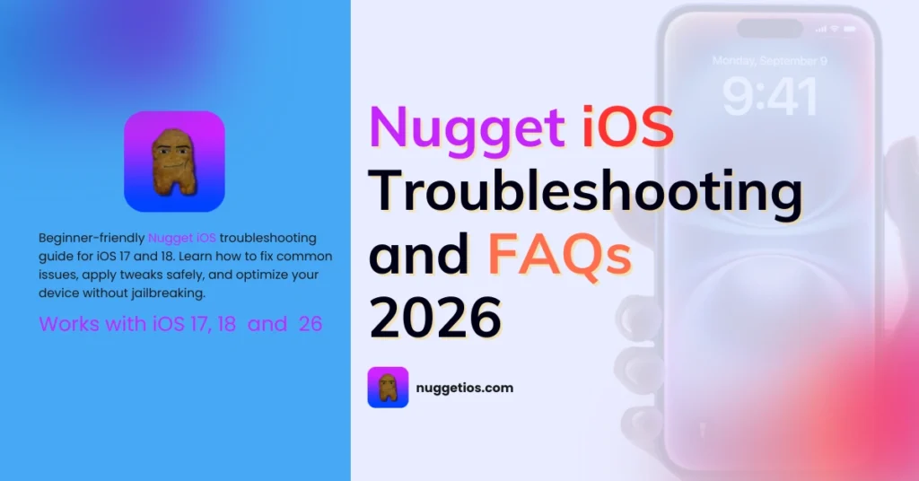 nugget ios troubleshooting 2026