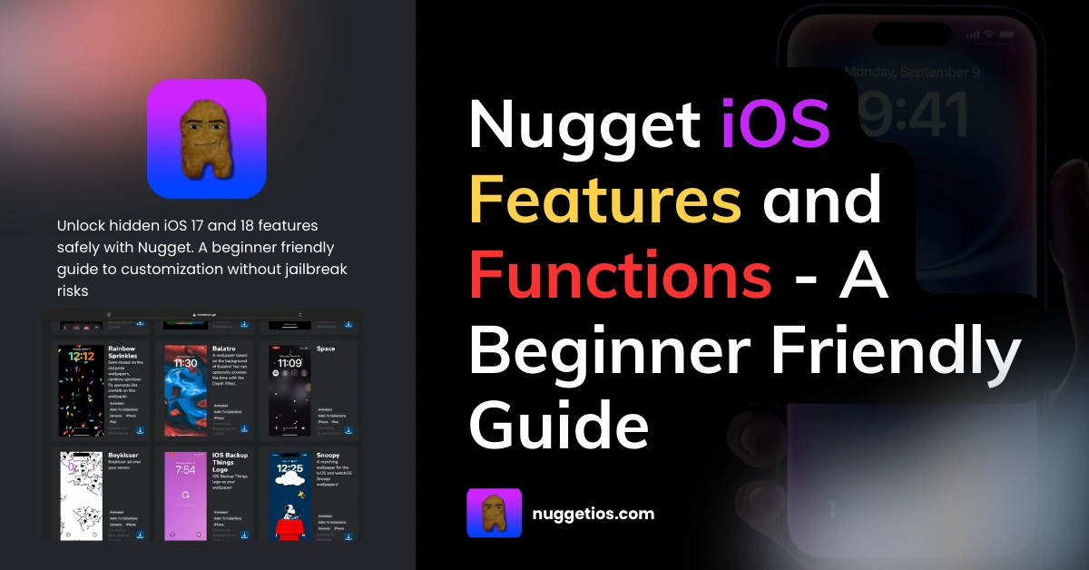 Nugget iOS Features